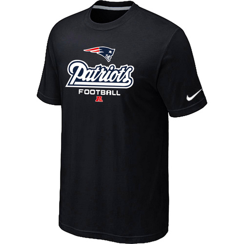 Nike New England Patriots Critical Victory NFL T-Shirt - Black